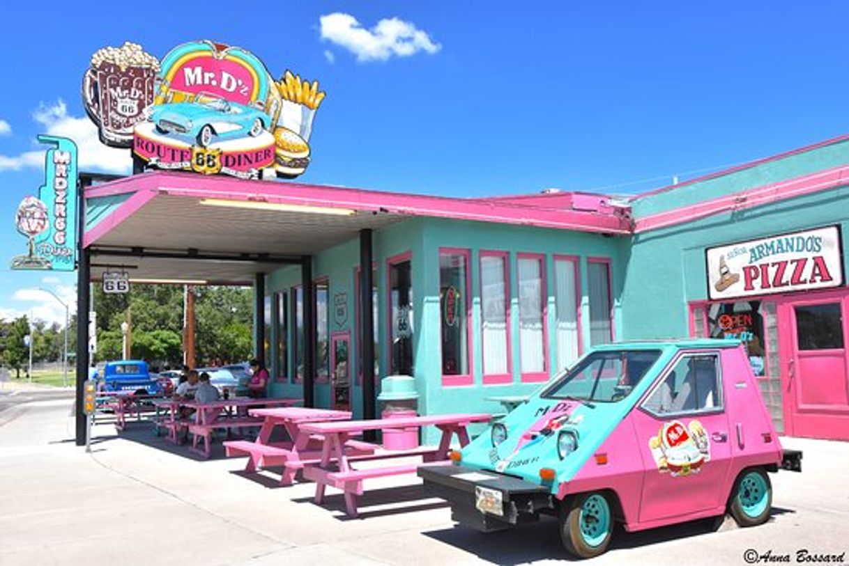 Restaurantes Mr D'z Route 66 Diner "D" for Dunton