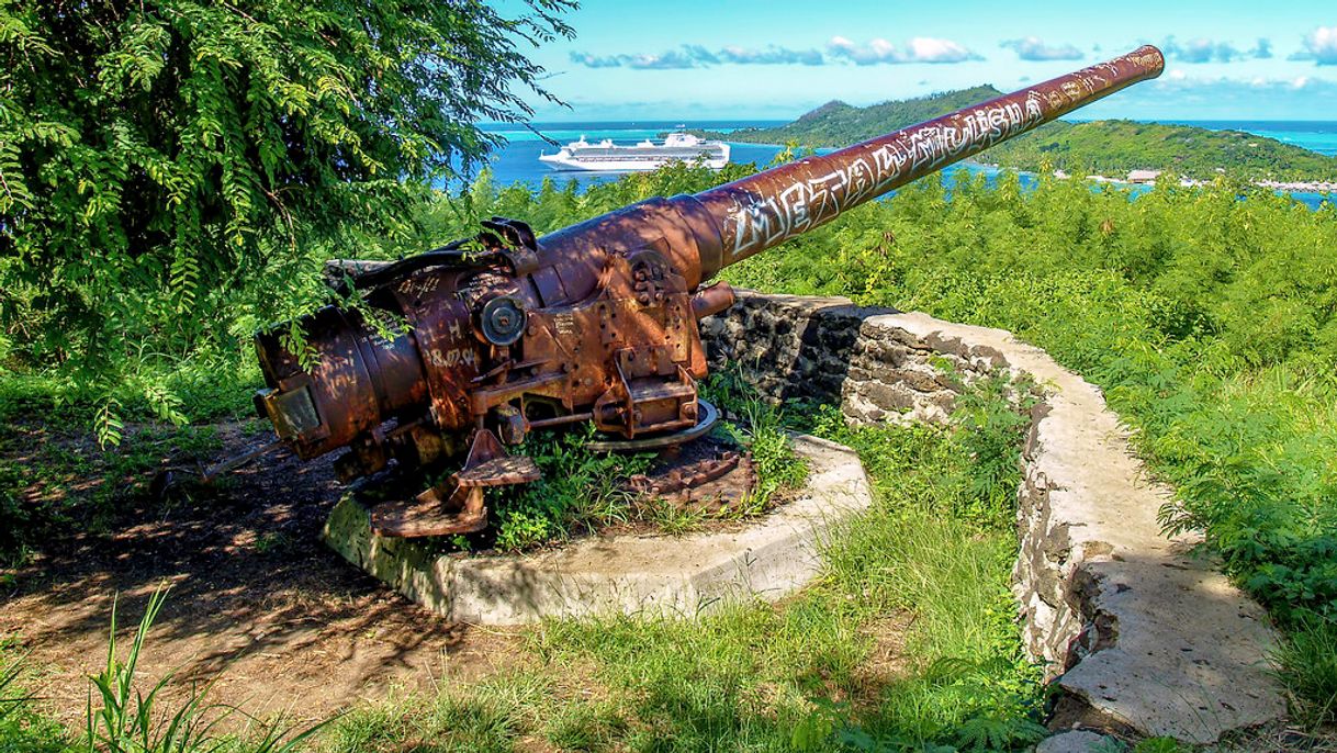 Place WWII Guns Faanui