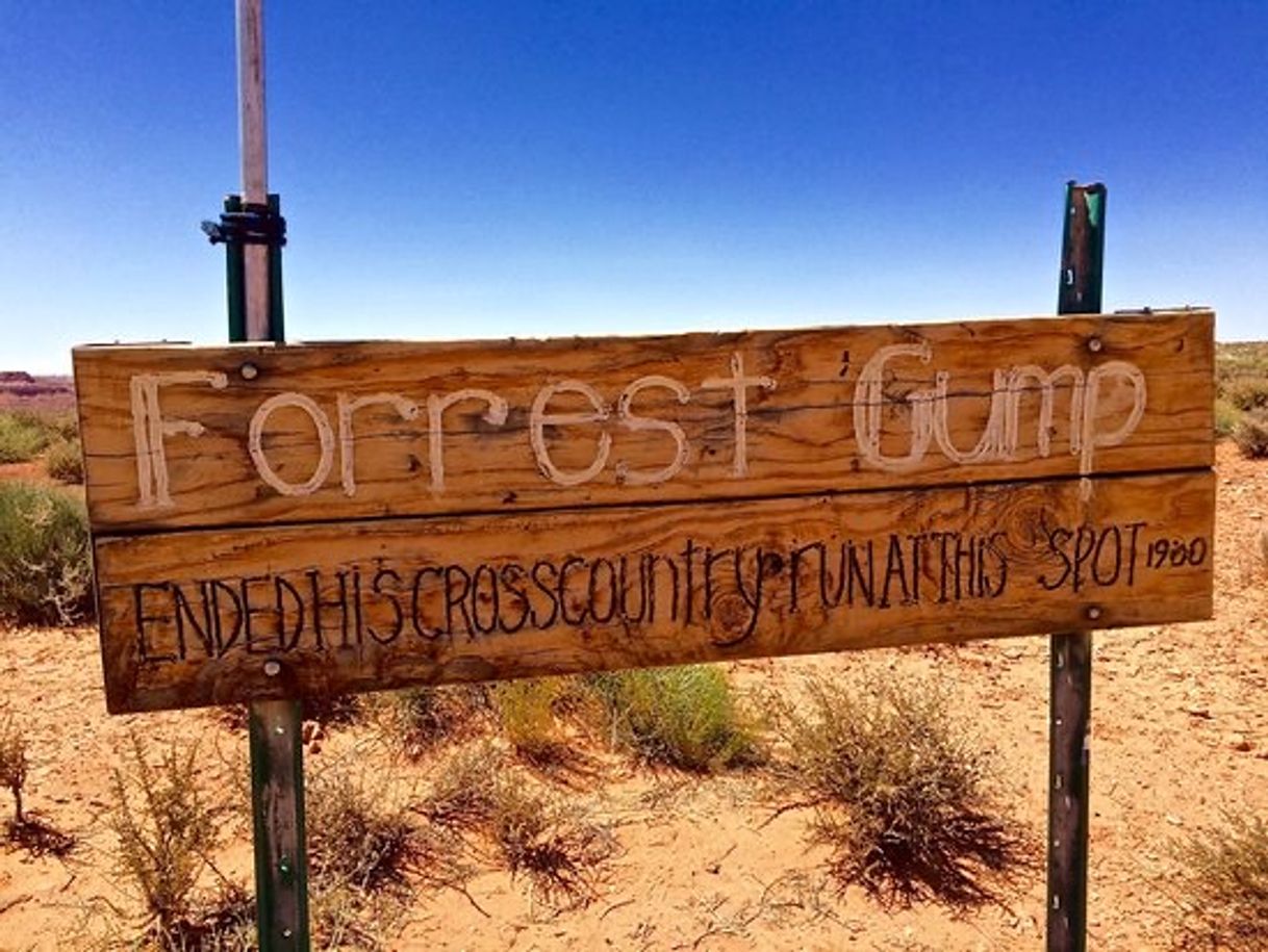 Place Forrest Gump point