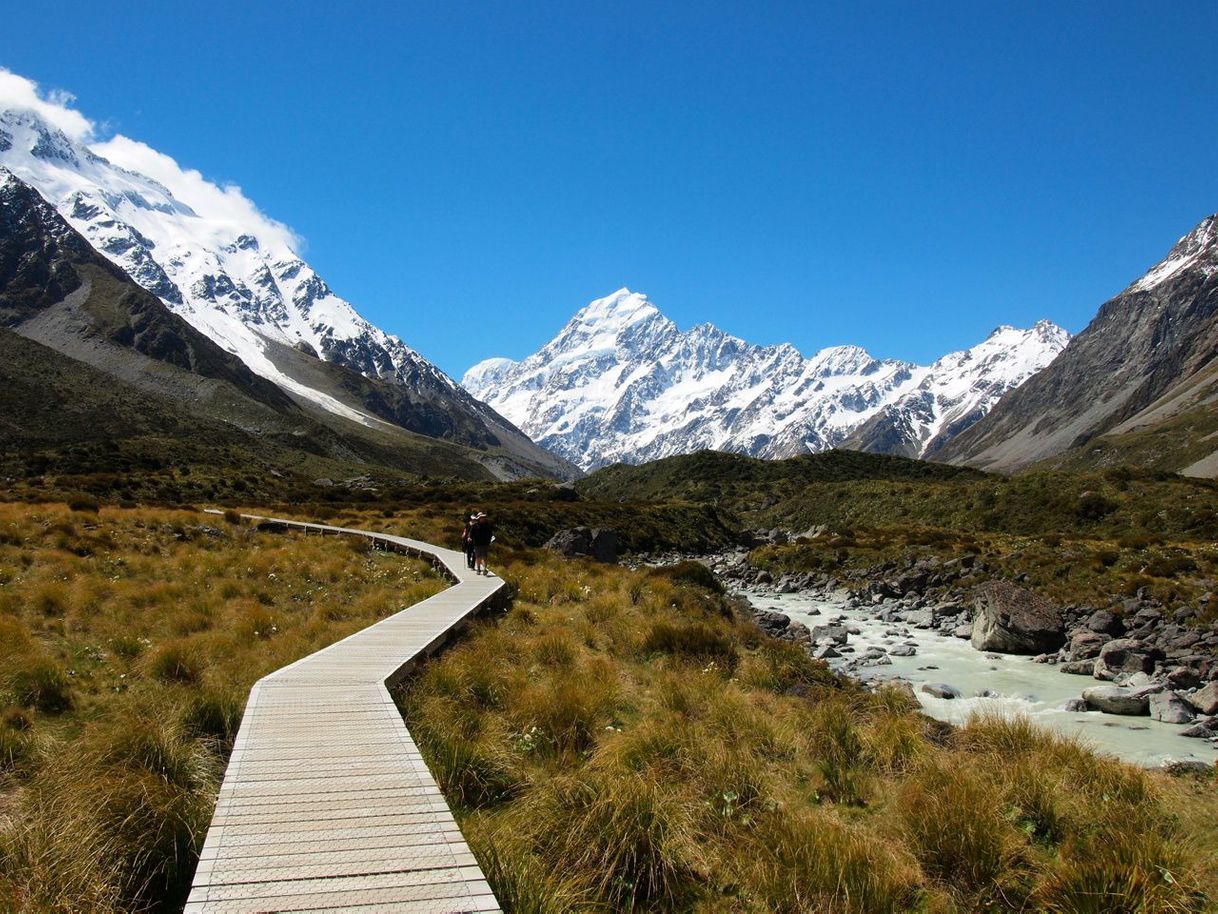 Lugar Hooker Valley Track