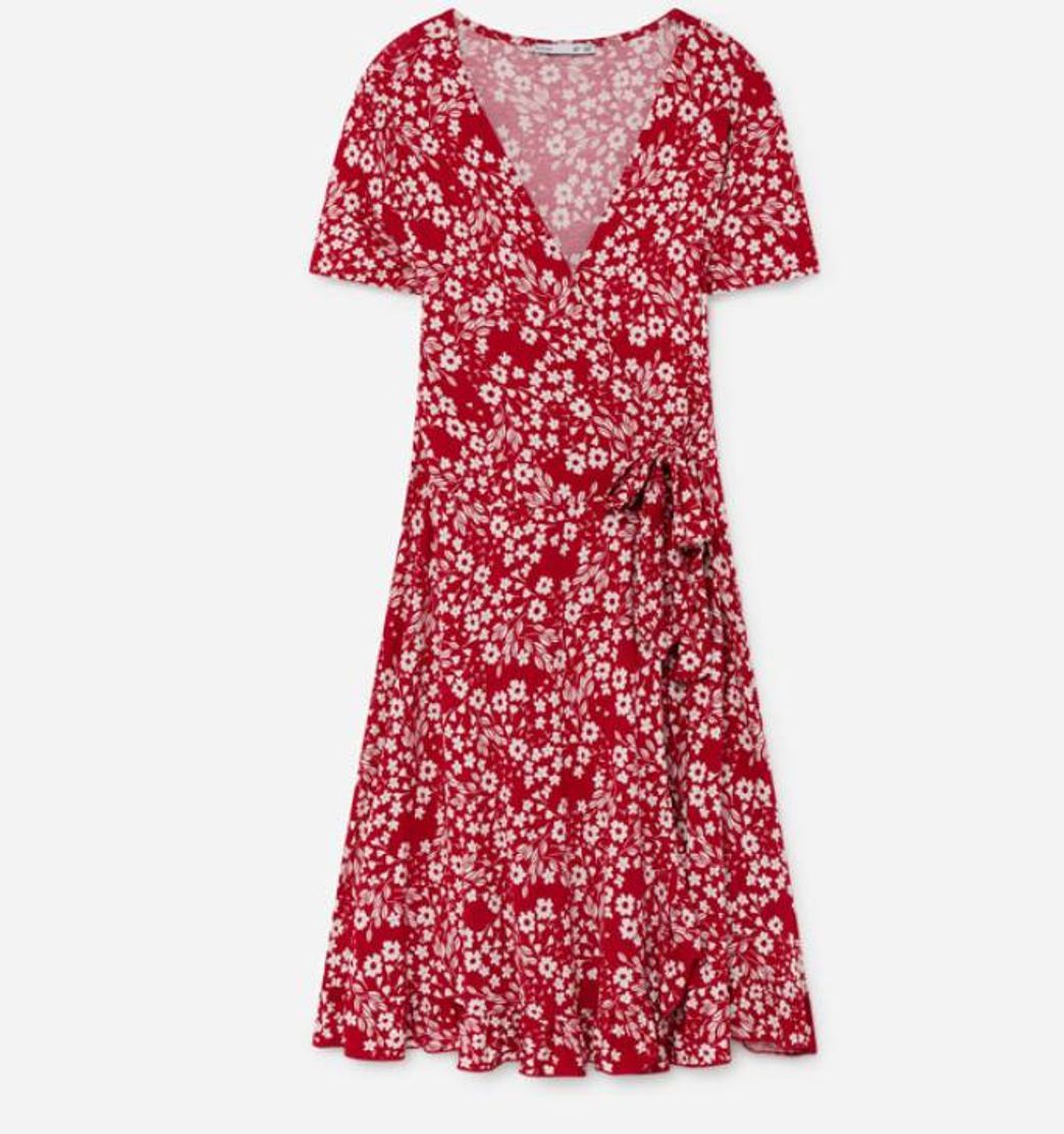 Social Vestido cruzado com cinto