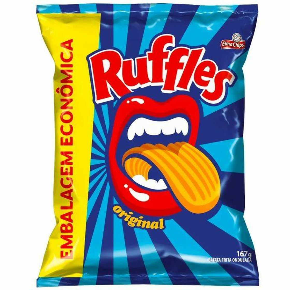 Moda Batata Frita Ruffles Original Pacote 96 G nas americanas