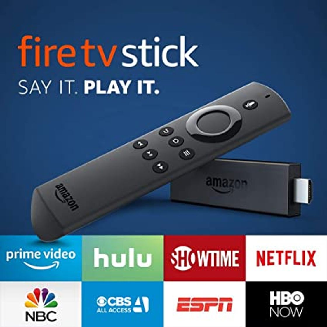 Fashion Fire TV Stick - Reproductor de media con control remoto