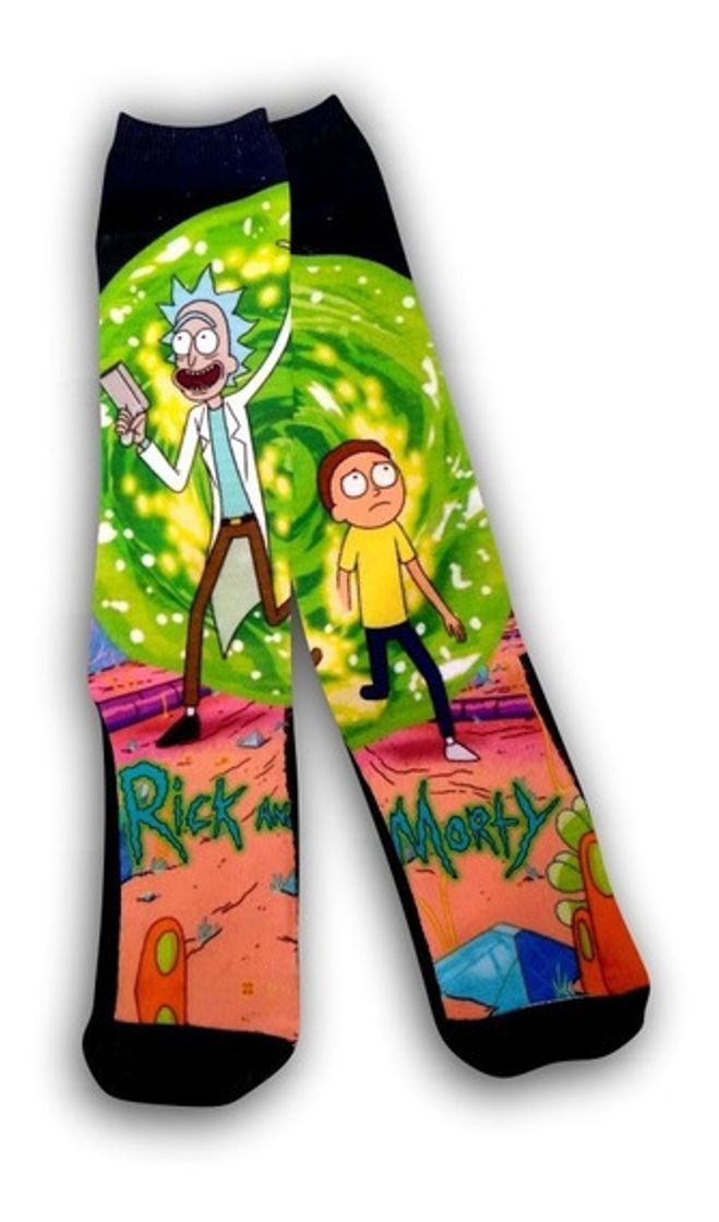 Fashion Meias personalizadas Rick e Morty