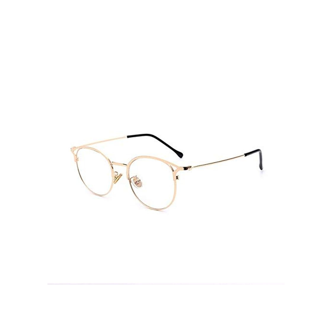 Social RJGOPL Gafas de sol 1pc anti azul luz redonda orelhas de gato óculos quadro feminino computador óculos de proteção para os olhos óculos ópticos unisex  2