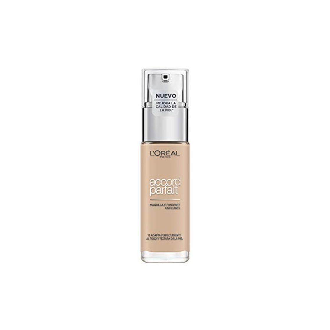 Social L'Oréal Accord Perfect Paris Maquillaje Fluido, Tono: 2R Vanille Rose