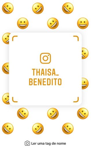 Follow me on Instagram/Siga-me no Instagram thaisa_benedito