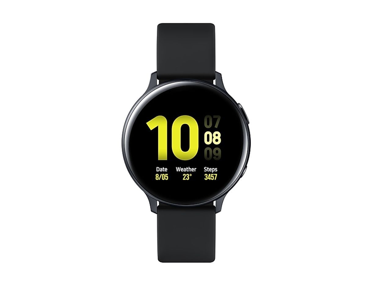 Fashion SAMSUNG Galaxy Watch Active2 (Correa de Silicona + Bisel de 