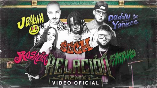 Sech, Daddy Yankee, J Balvin ft. Rosalía, Farruko - YouTube.
