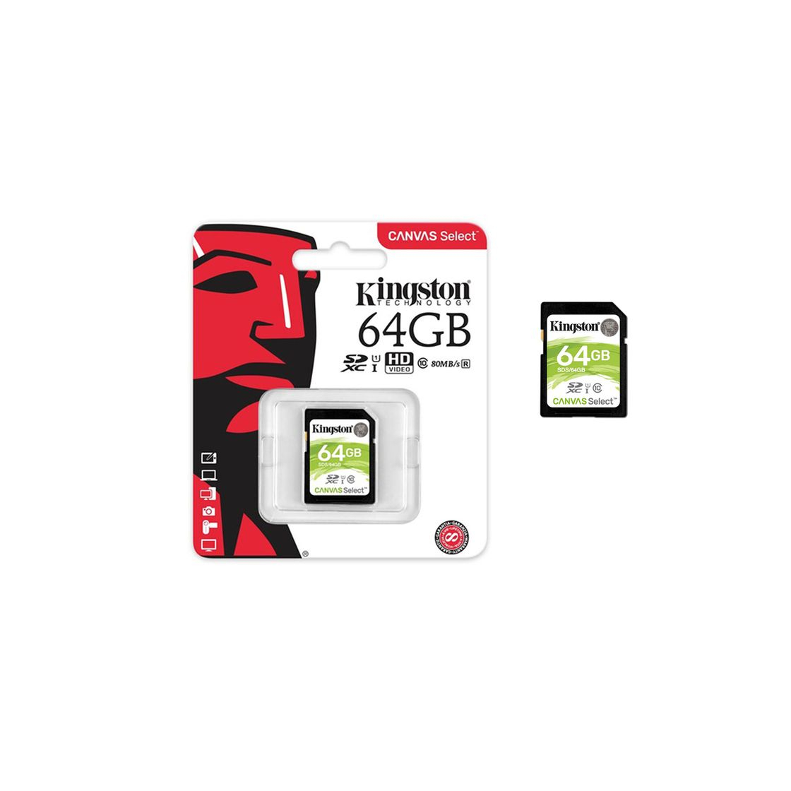 Product Memoria Kingston 64gb clase 10