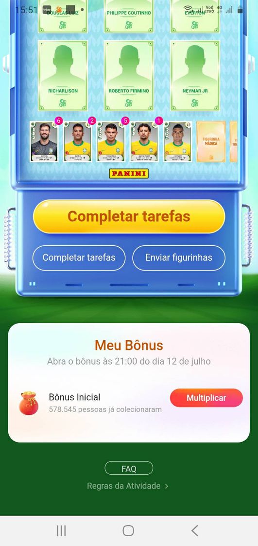 App Venha colecionar figurinhas também no kwai. 