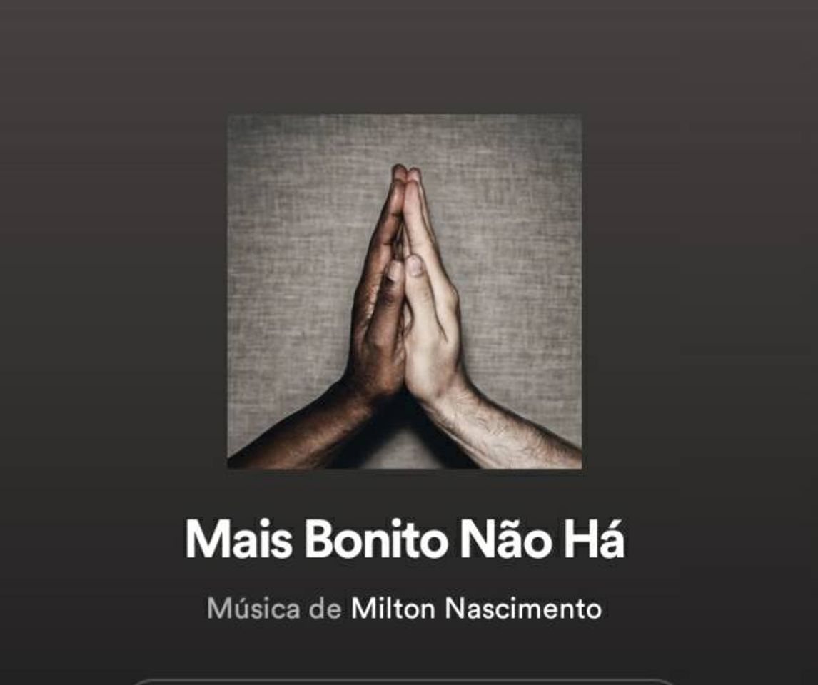 Canción Mais bonito não há - Tiago Iorc/ Milton Nascimento 