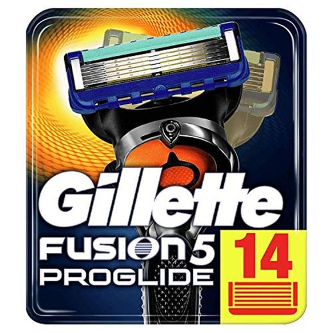 Social Gillette Fusion5 ProGlide - Cuchillas de Recambio para Maquinilla afeitar