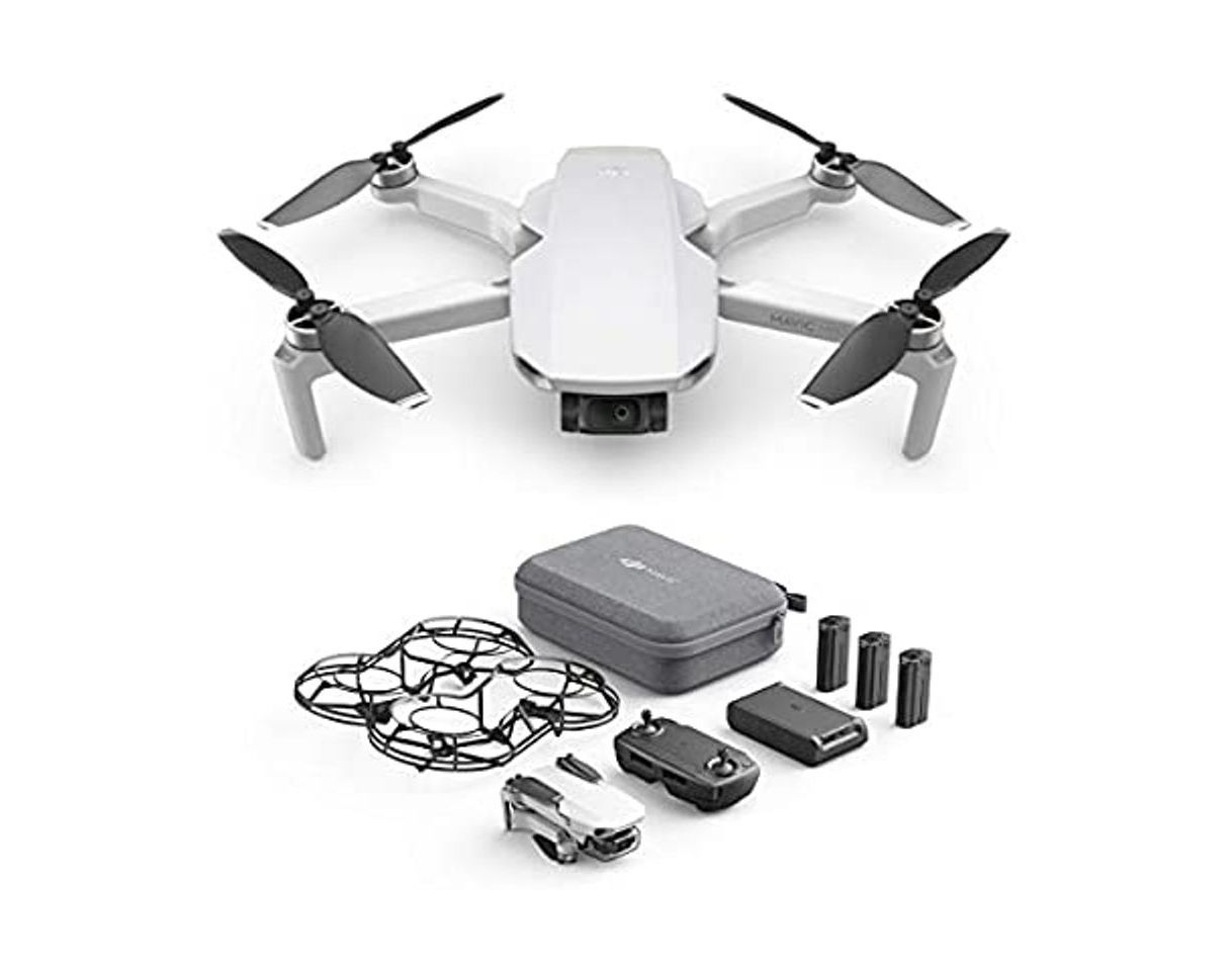 Electrónica DJI Mavic Mini Combo, Dron Ultraligero y Portátil, Duración Batería 30 Minutos,