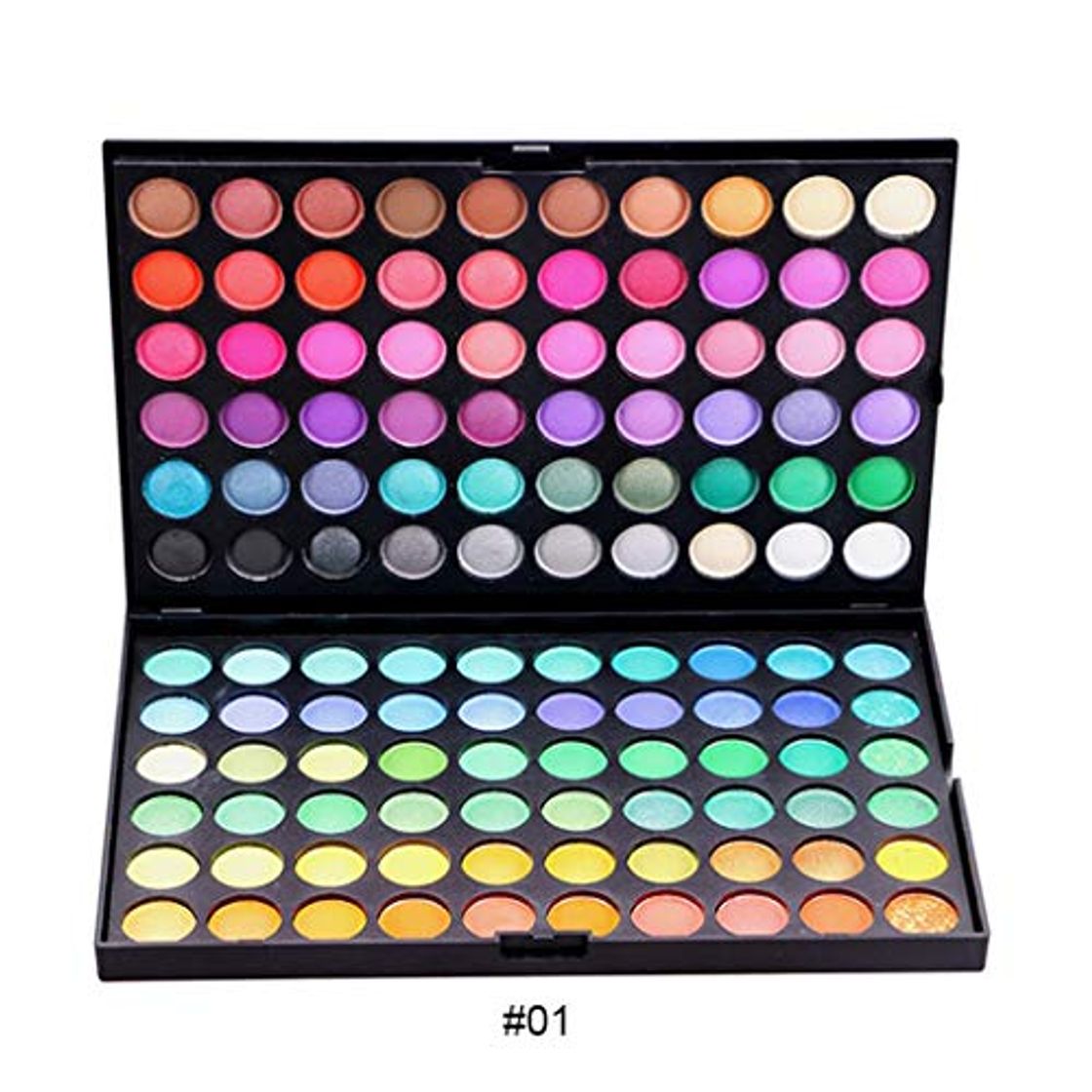 Social 120 Colores Matte Shimmer Earth Warm Color Paleta De Sombras De Ojos