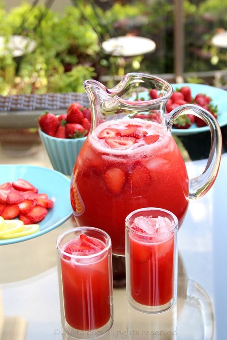 Limonada de morango 🍓 