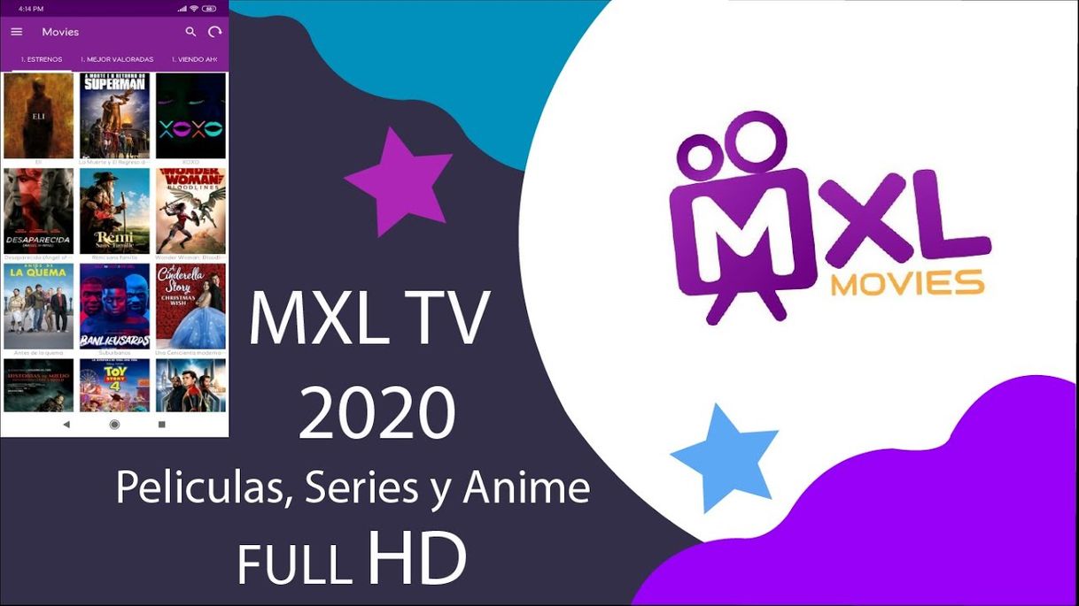 Apps MXL movies