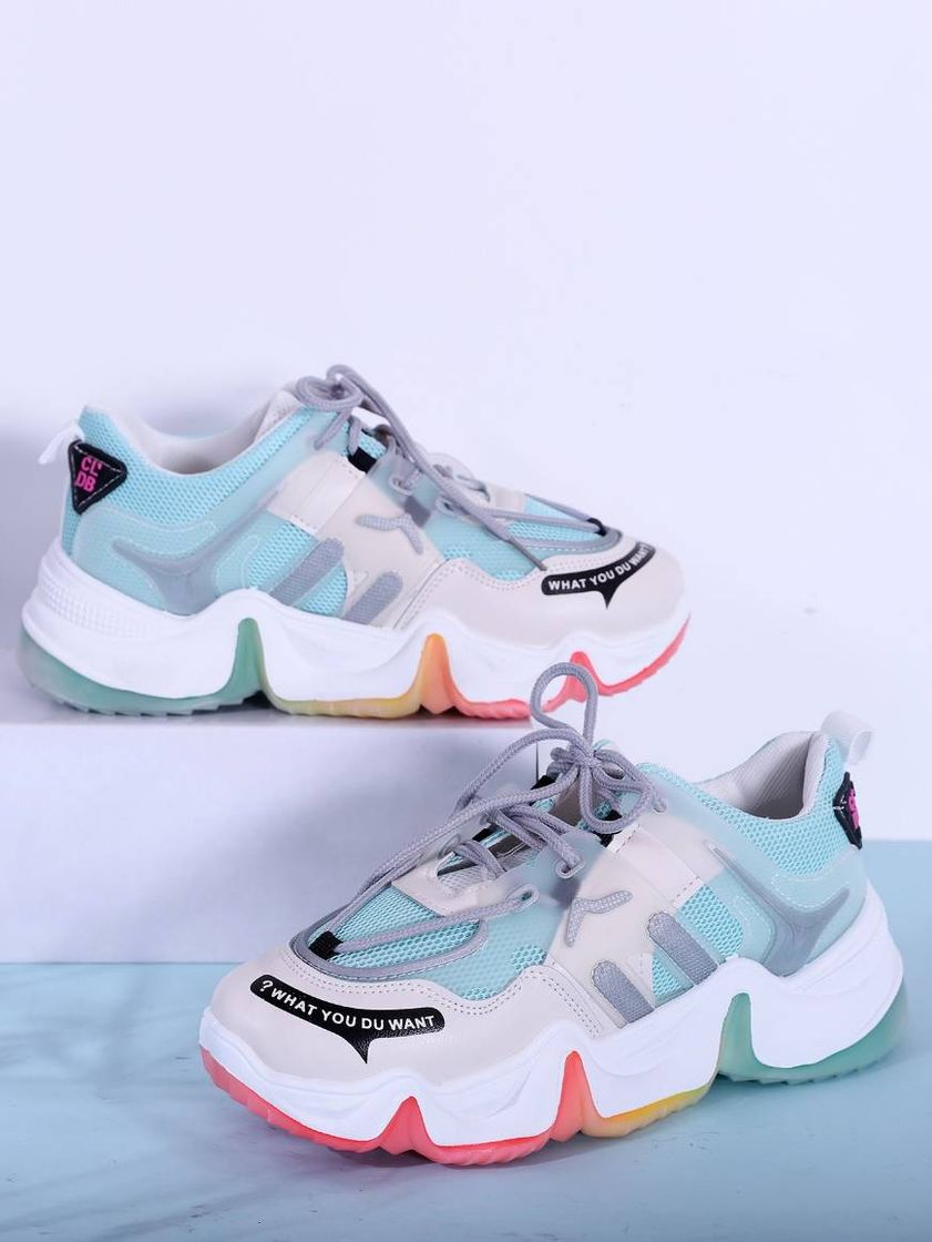 Social Chunky Trainers Multicolorido