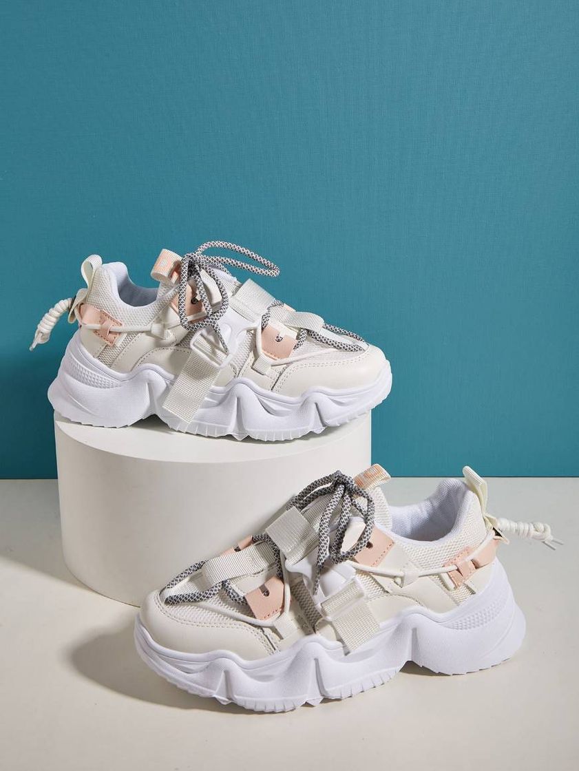 Social Tênis Chunky Trainers Branco