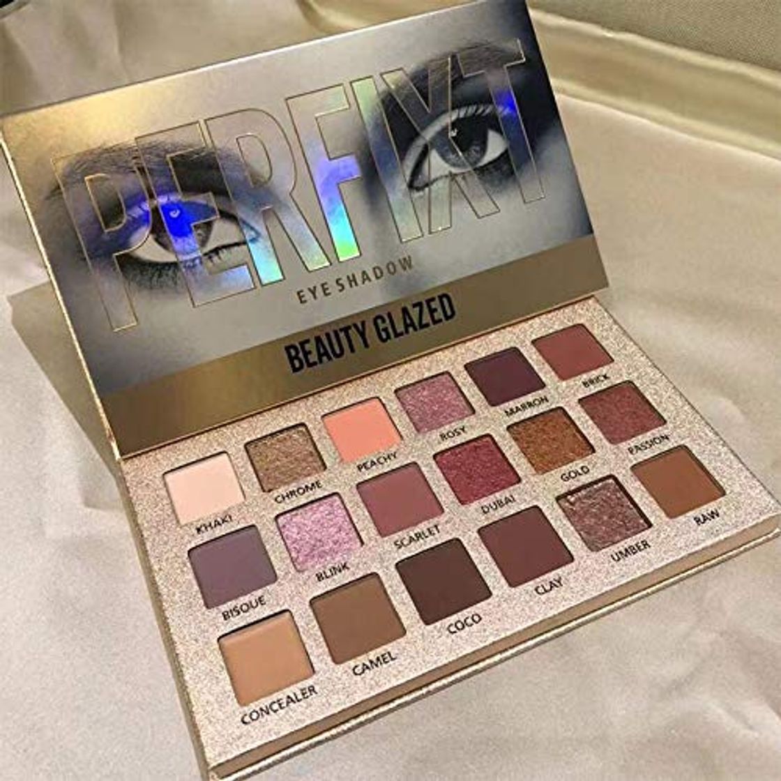 Products 14 Color Beauty Glazed Professional Soft Glam Matte Eyeshadow Glitter Paleta De