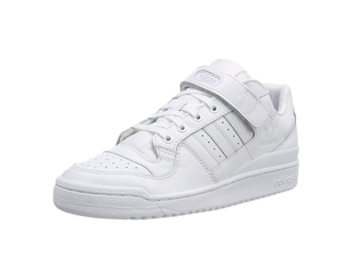 Fashion Adidas Forum Lo Refined, Zapatillas de Deporte para Niños, Blanco