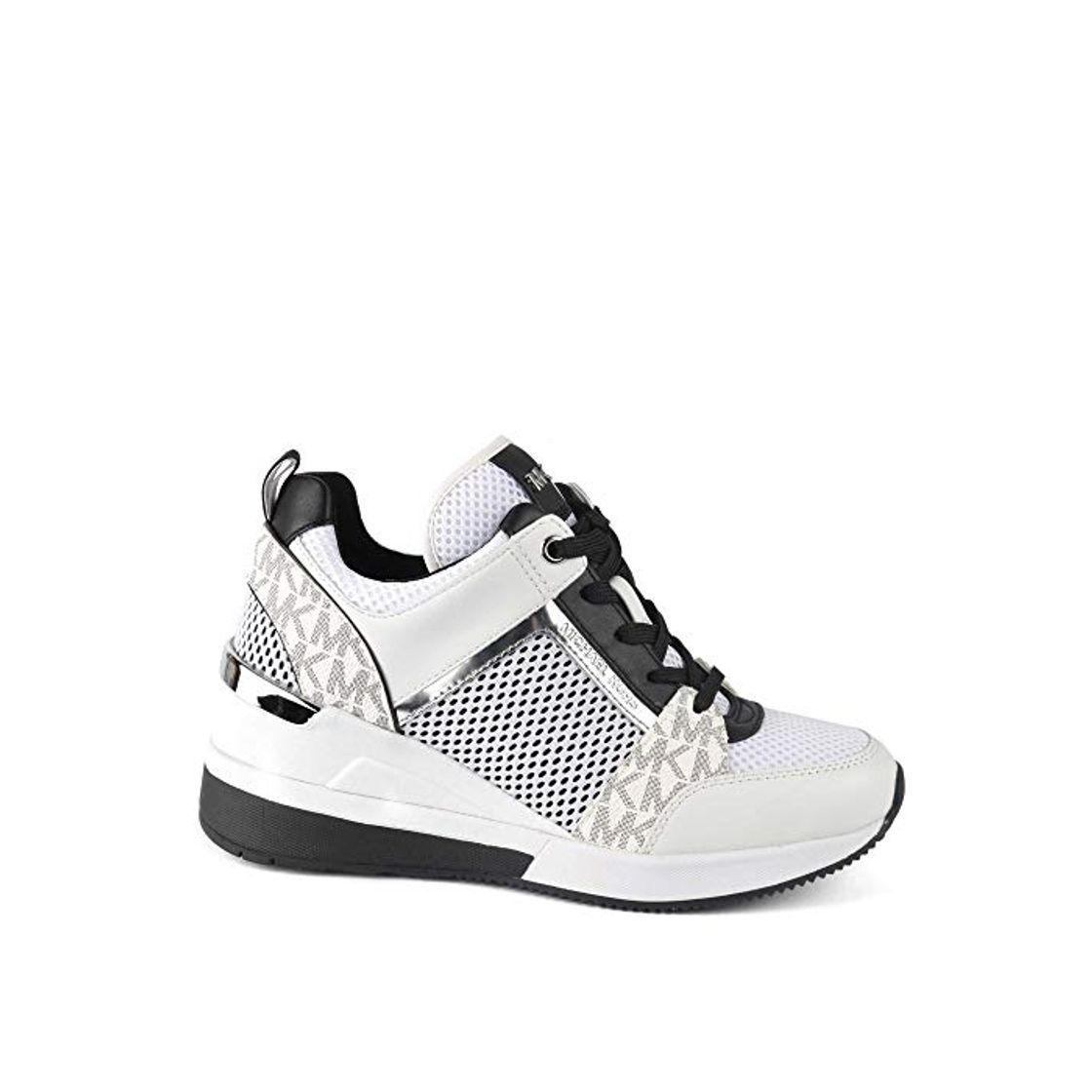 Moda MICHAEL by Michael Kors Georgie Bright White Mesh Trainer Blanco 40 EU