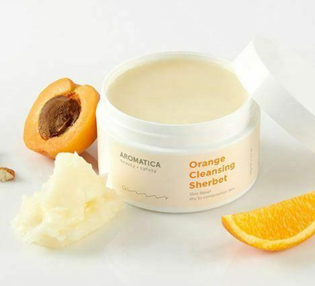 Producto Orange cleansing sherbet aromatica