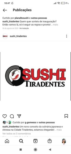 Sushi Tiradentes