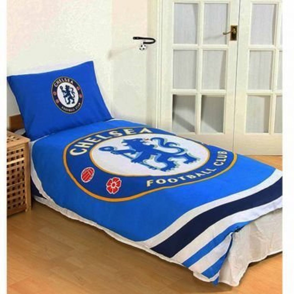 Productos Chelsea F.C. – Juego de funda de edredón con funda de almohada