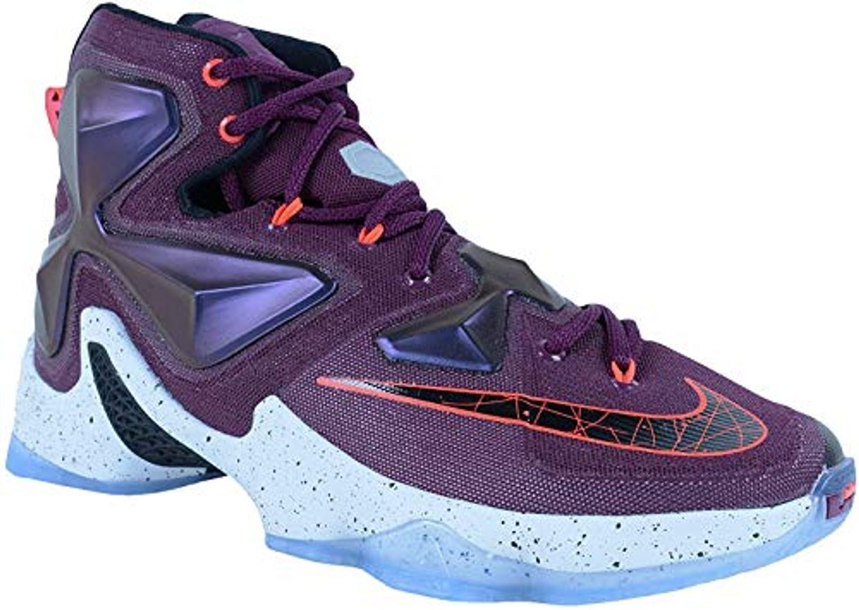 Social Nike Lebron XIII, Zapatillas de Baloncesto para Hombre, Rosa/Negro/Plata/Morado