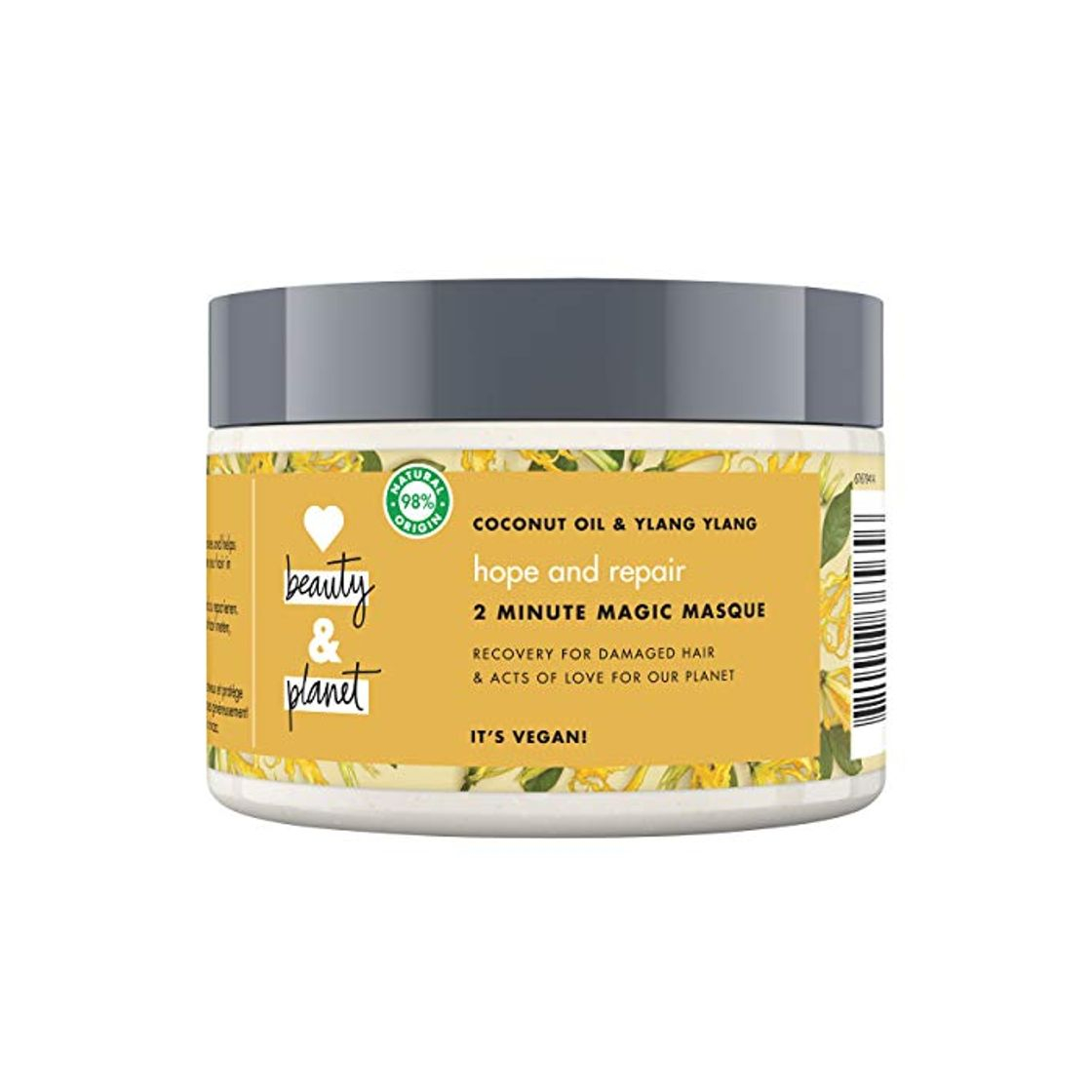 Producto Love Beauty and Planet - Mascarilla Capilar para Cabello dañado