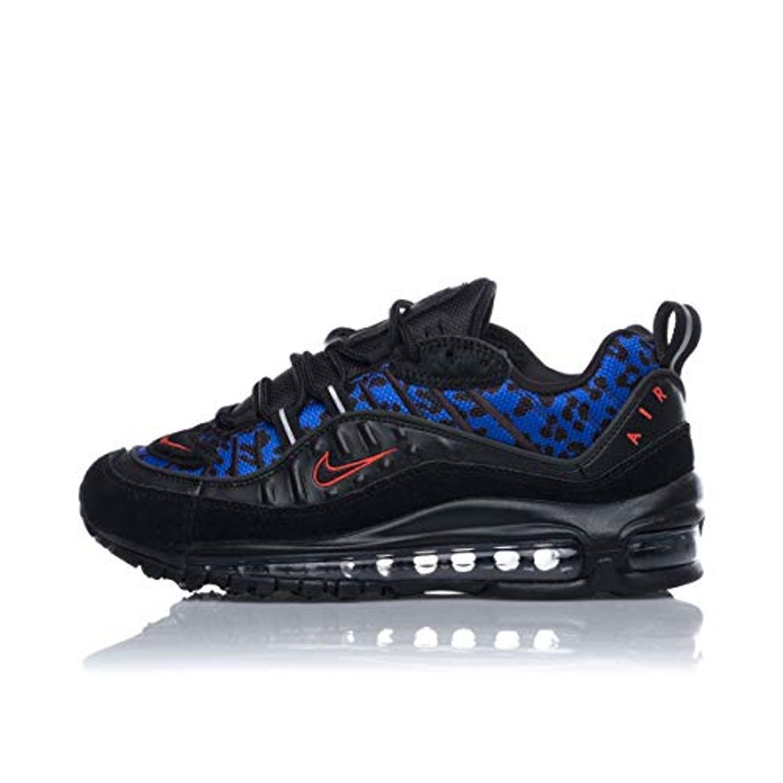 Lugar Nike W Air MAX 98 Premium Black Leopard BV1978-001 Black Habanero Red