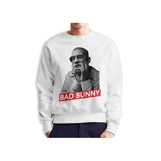 MYHL Men's Bad Bunny Fashionable Casual Style Crew Neck Cotton Sweatshirt Hoodie