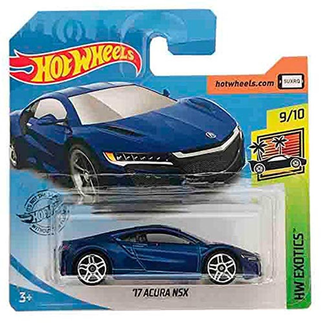 Social Mattel Cars Hot Wheels '17 Acura NSX HW Exotics 199