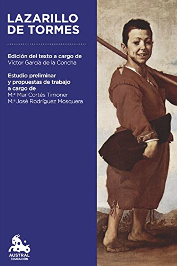 Libro Lazarillo de Tormes: Edición del texto a cargo de Víctor García de