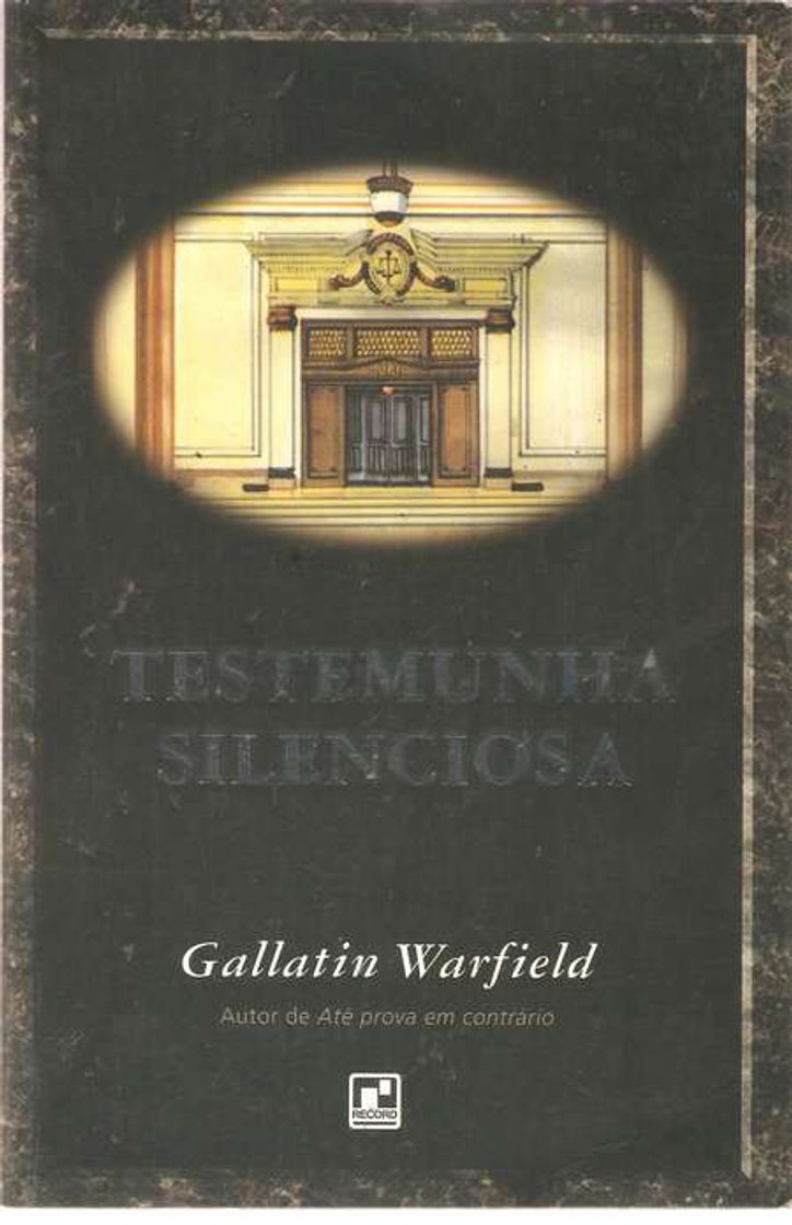 Book Livro: Testemunha Silenciosa- Gallatin Warfield (1996). 