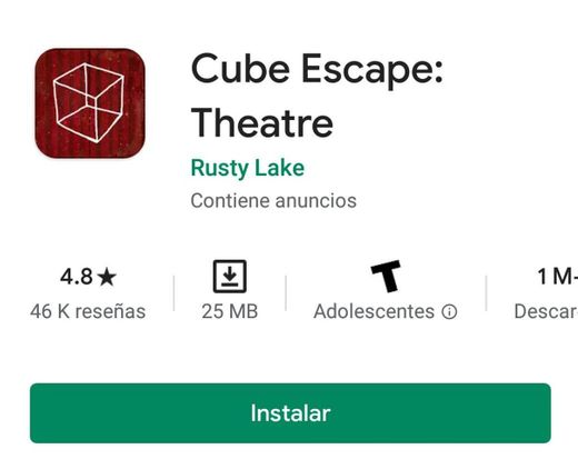 Cube Escape: Theatre - Apps on Google Play