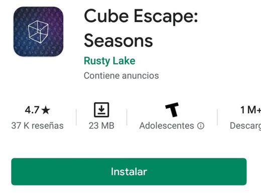Cube Escape: Seasons - Apps on Google Play