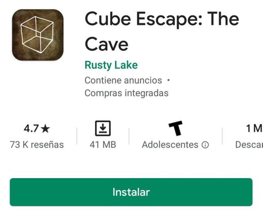 Cube Escape: The Cave - Apps on Google Play