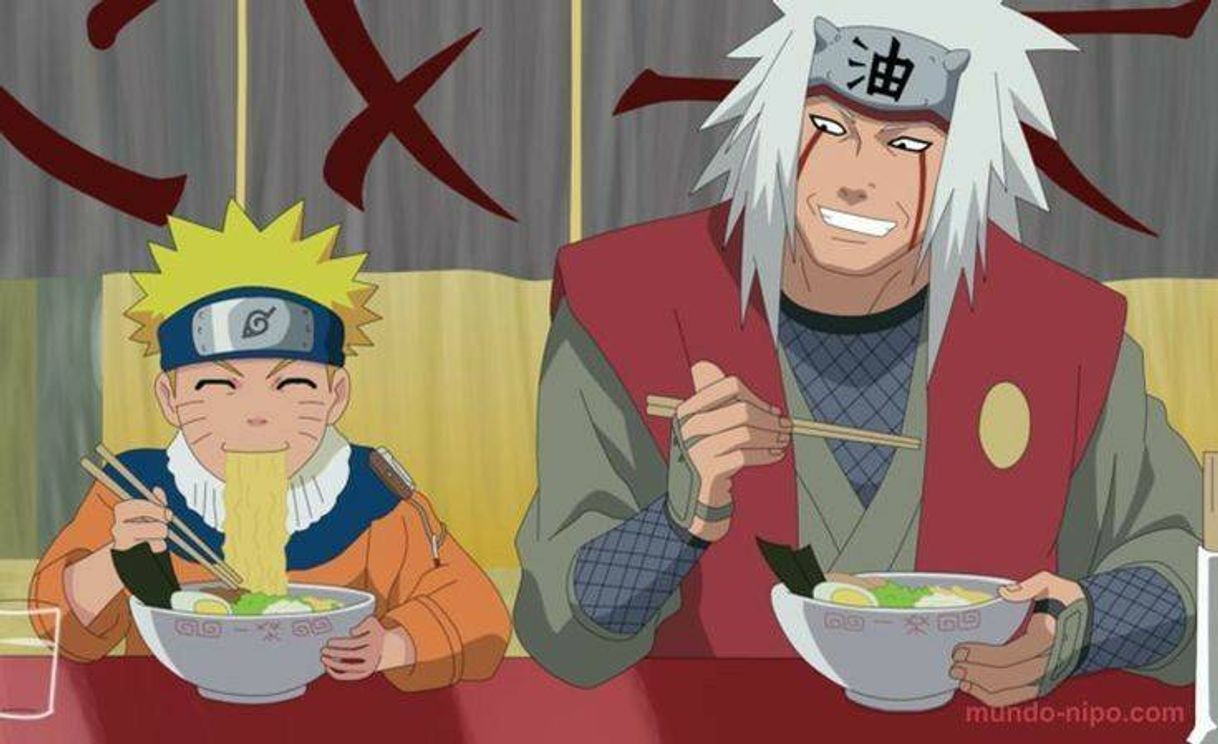 Moda Naruto and Jiraya - Ramen Ichiraku