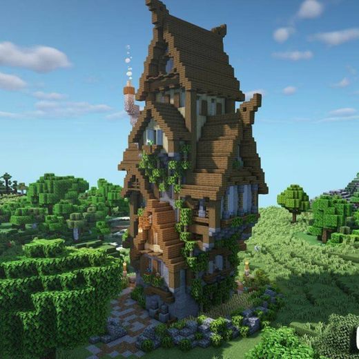 Minecraft Medieval Fantasy House