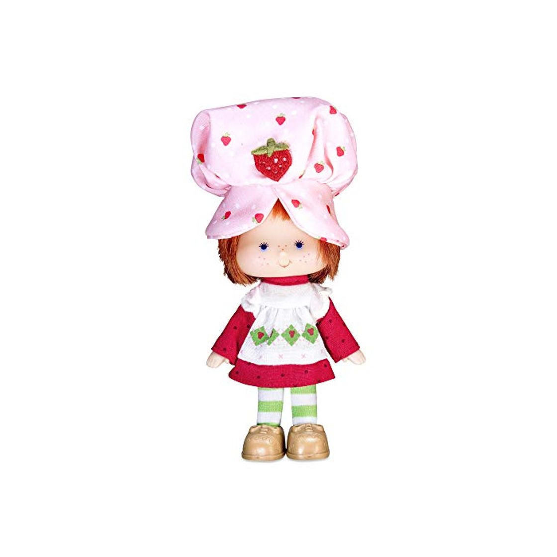 Productos Stawberry Shortcake- Classic Strawberry Shortcake 40th Anniversary Small 6" Scented Doll-12340 Muñeca