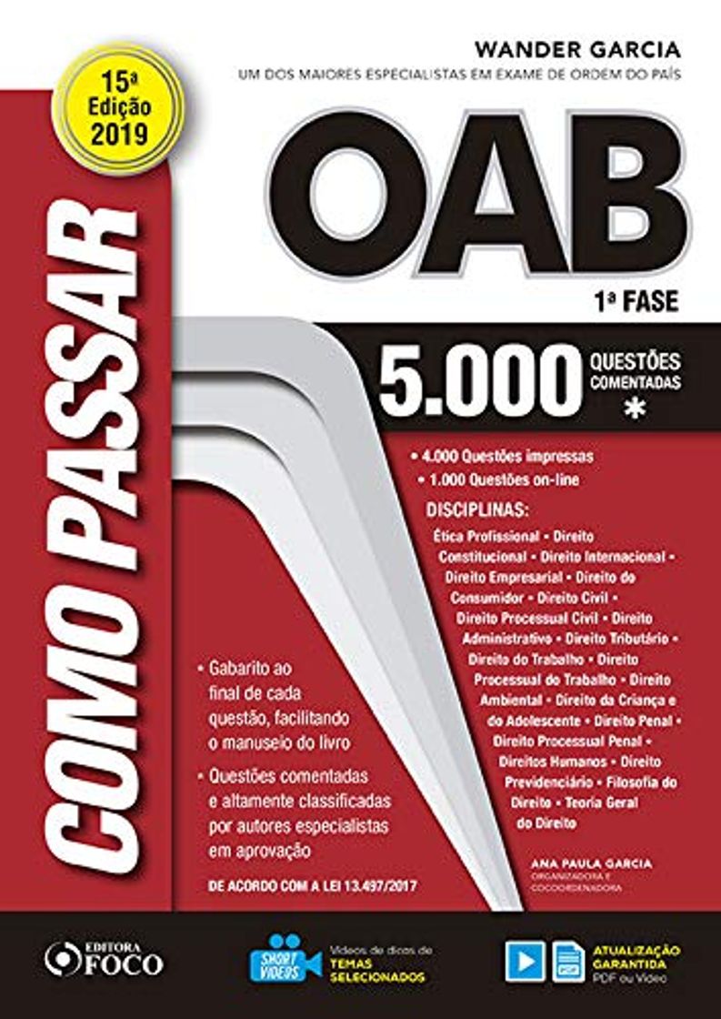 Books Como Passar na Oab