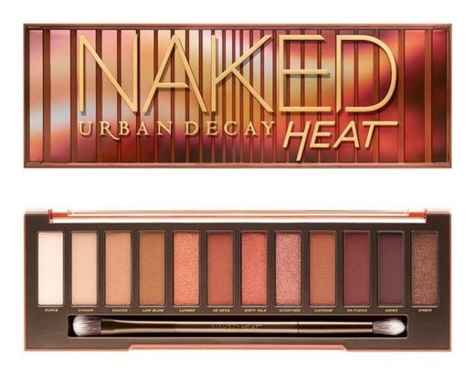 Paleta de sombras NAKED HEAT PALETTE