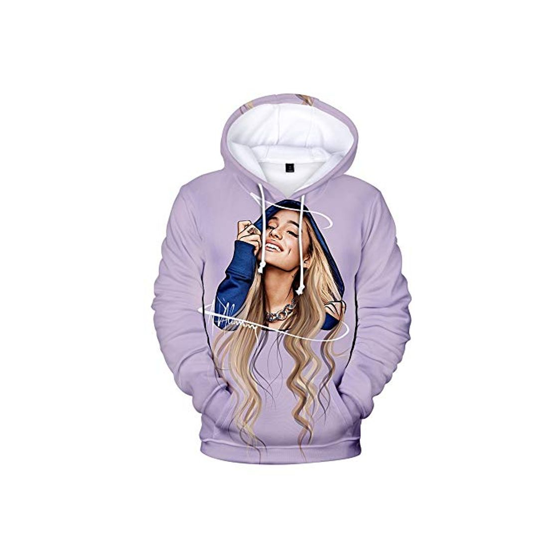 Products MR.YATCLS Ariana Grande Sudadera con Capucha De Manga Larga con Estampado De