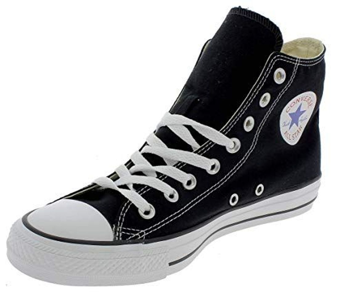 Fashion Converse Chuck Taylor All Star Hi, Zapatillas Unisex Adulto, Negro