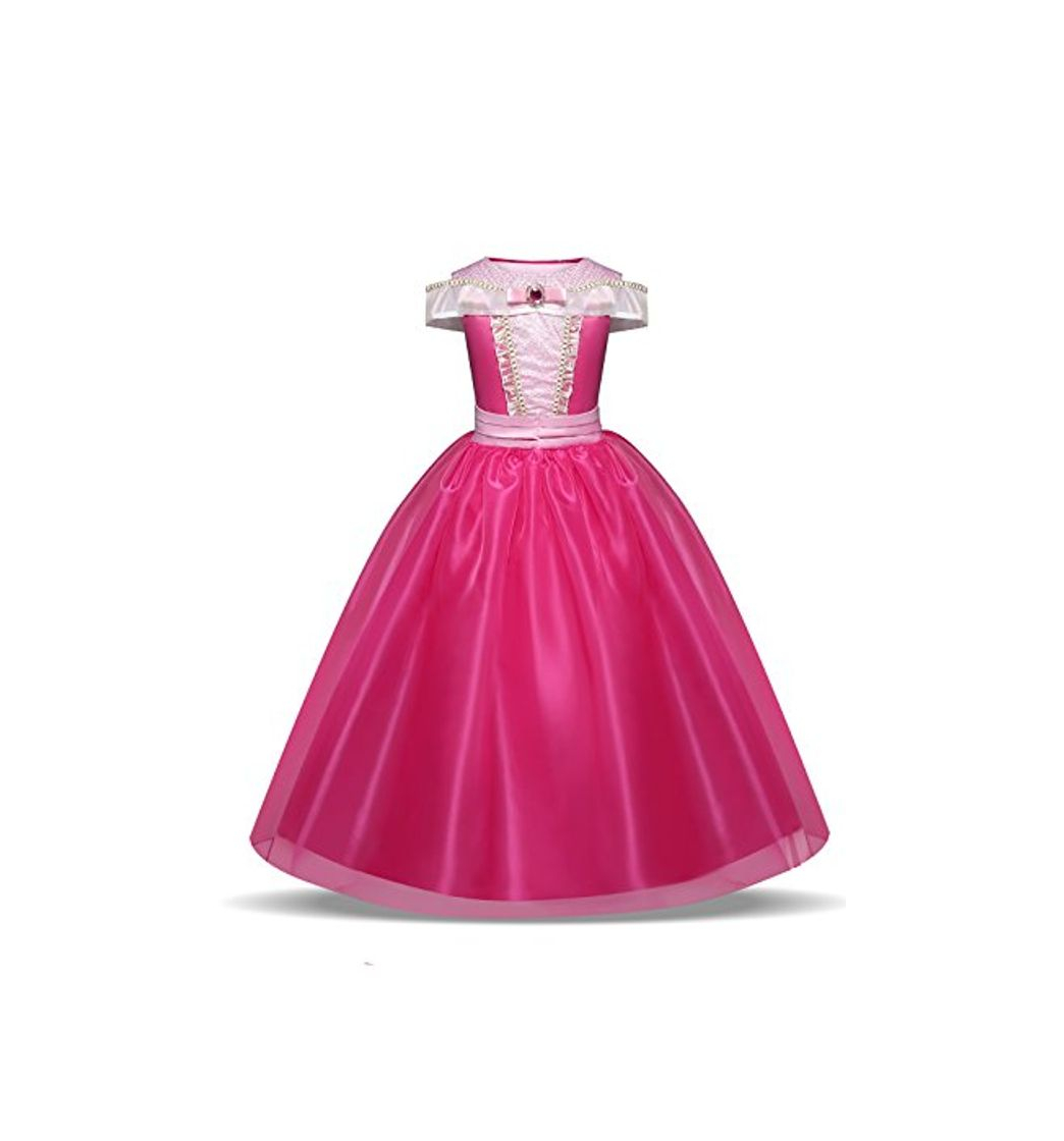 Producto Pretty Princess Disfraz Princesa Niña Bella Durmiente Aurora Fiesta de cumpleaños vestido