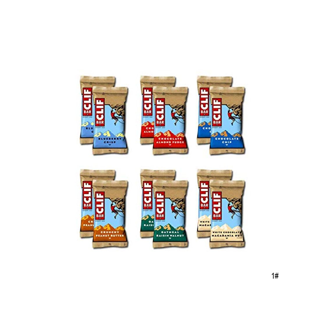 Beauty Clif Bar paquete variado