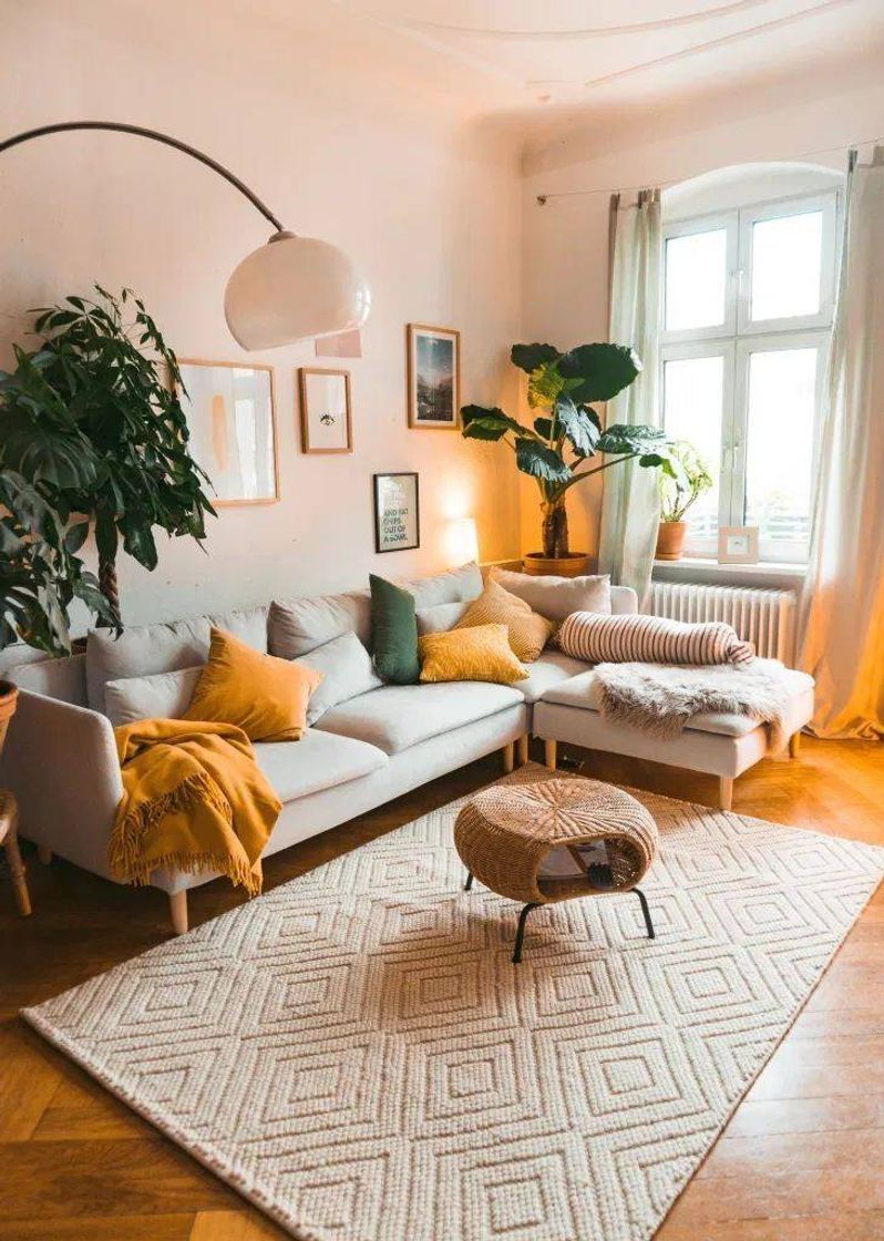 Fashion Decoração : sala pequena 💛