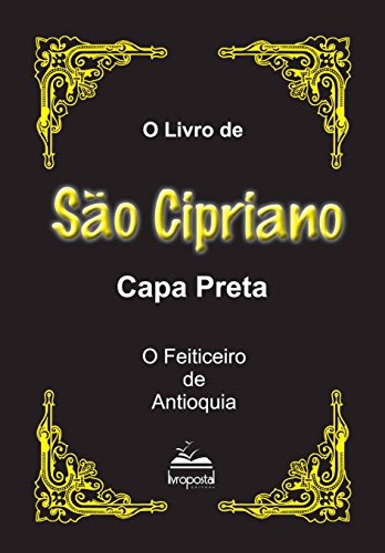 Libro Livro de São Cipriano: Capa Preta